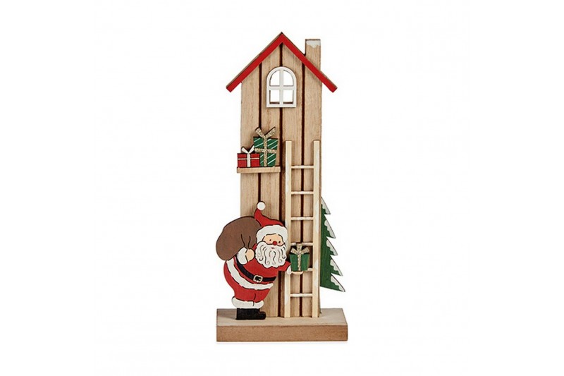 Decoratieve figuren Kerstman Huis...