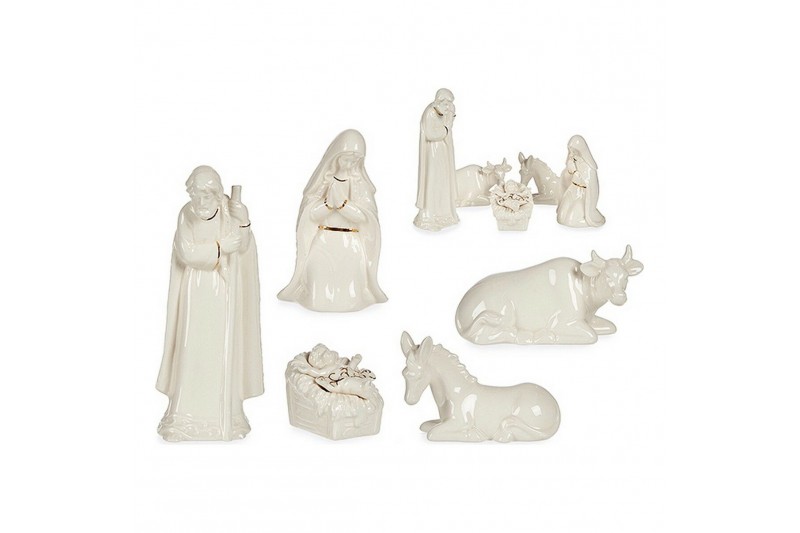 Lot Figurine pour crèche Céramique...