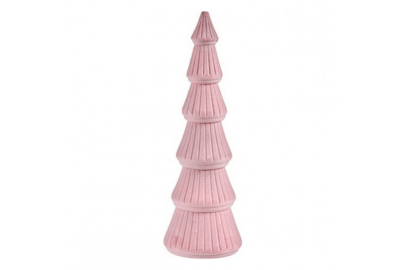 Christmas Tree Pink Wood Velvet (12 x...