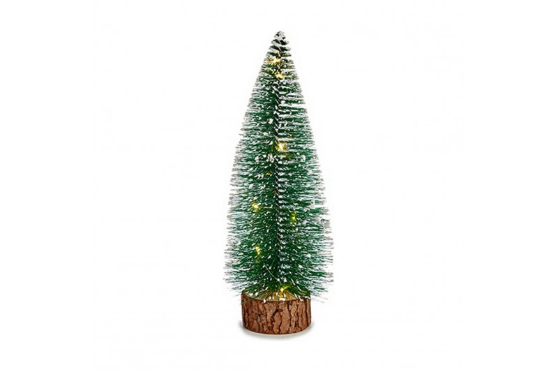 Christmas Tree Metal Wood Green...