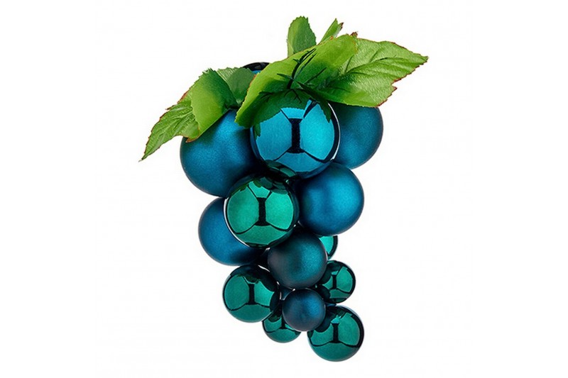 Christmas Baubles Small Grapes Blue...