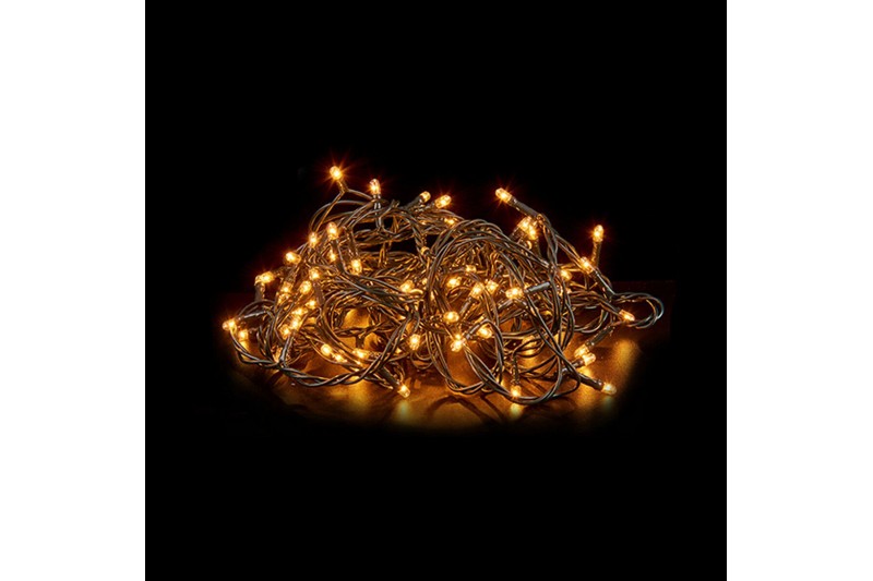 Wreath of LED Lights Yellow (6 m)