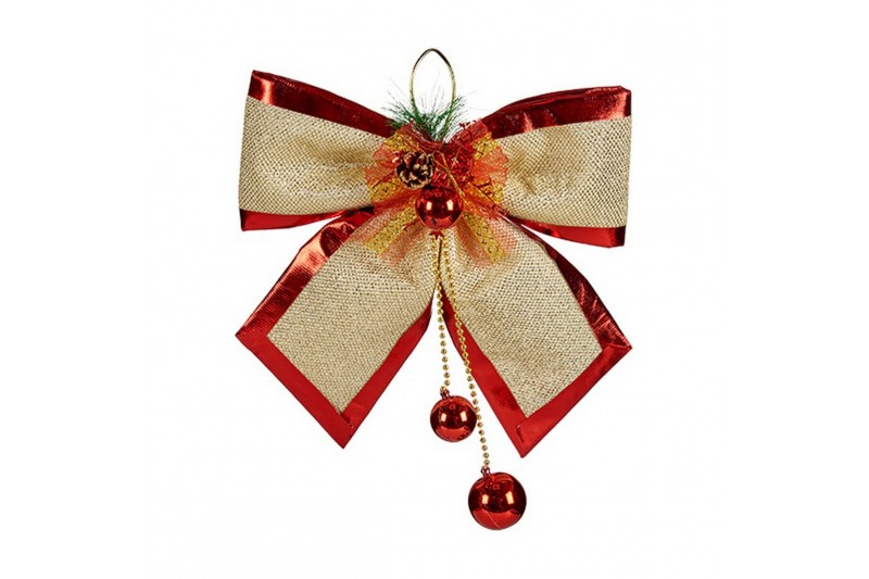 Lasso 34 x 35 cm Christmas bauble Red...