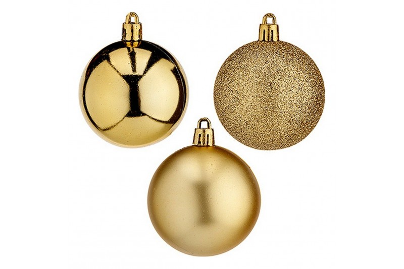 Christmas Baubles 20 Units Golden...