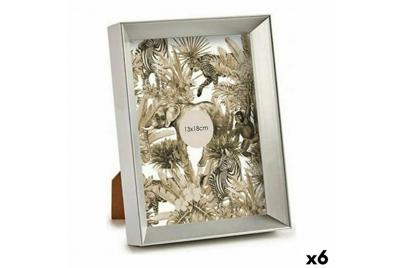 Photo frame Silver Plastic Glass...