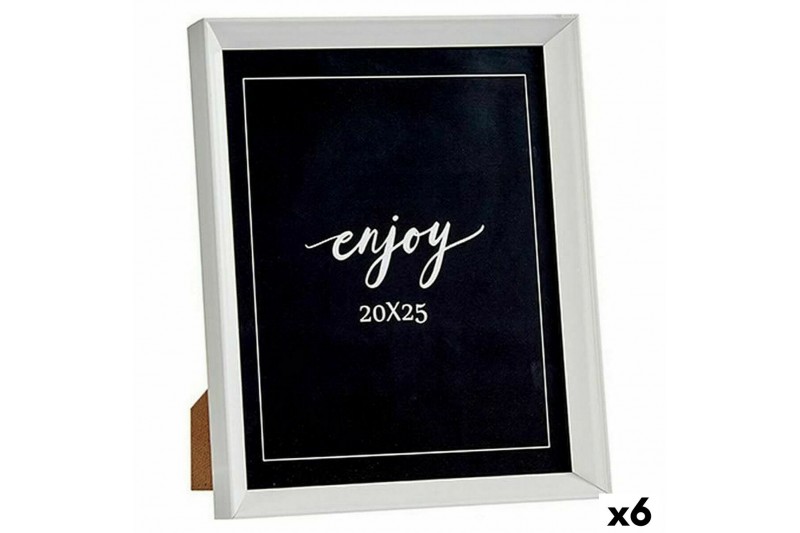 Photo frame White Plastic Glass (22,2...