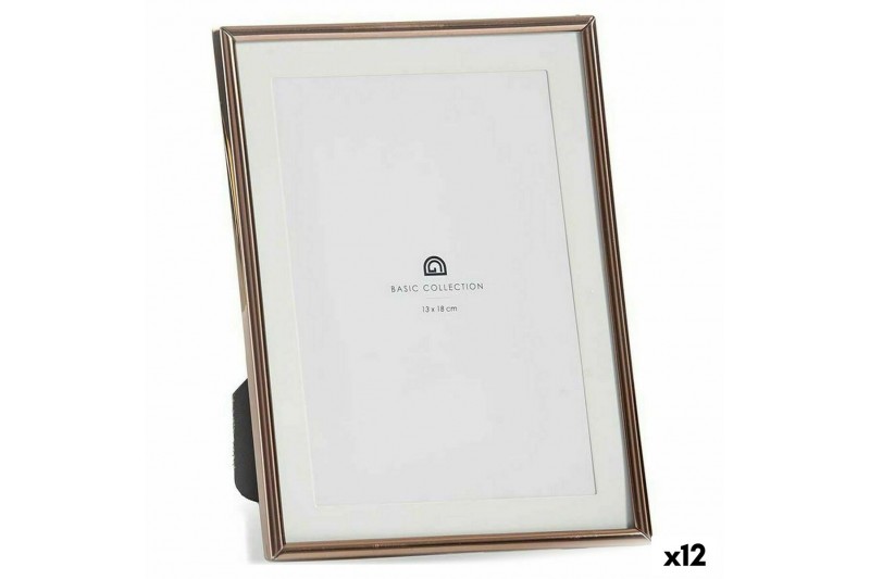 Photo frame Crystal Steel Copper (12...