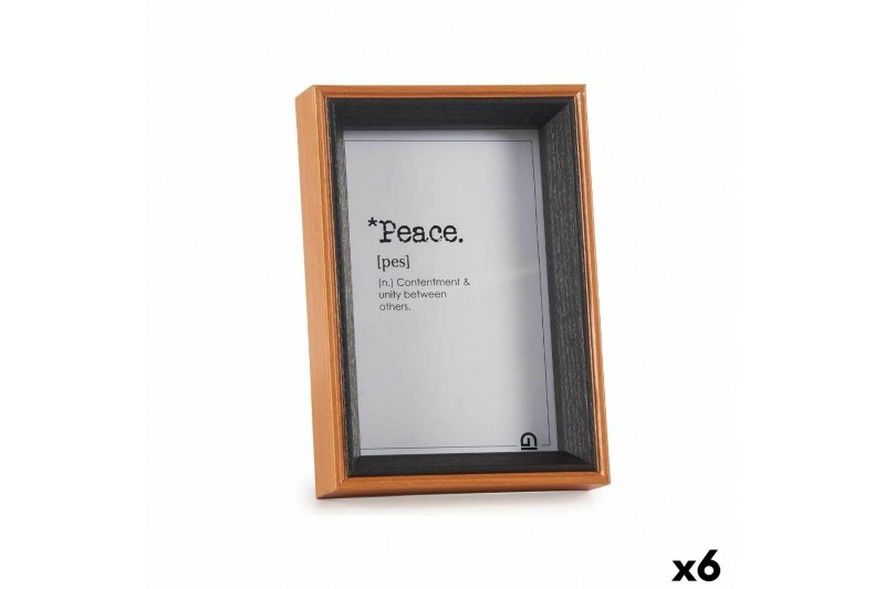 Photo frame Crystal Black Brown MDF...