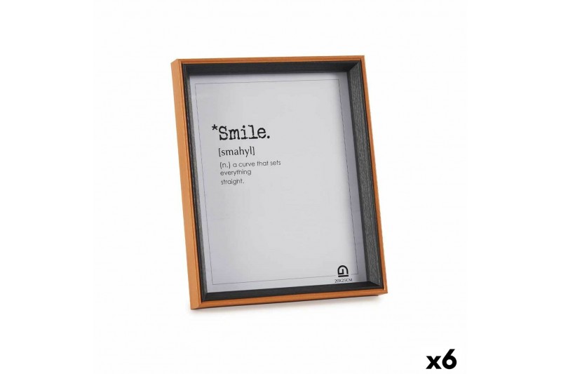 Photo frame Crystal Black Brown MDF...