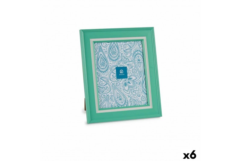 Photo frame Crystal Green Plastic (6...