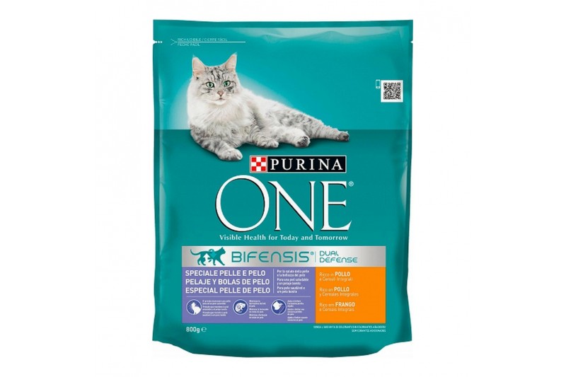 Cat food Purina Coat & Hairball One...