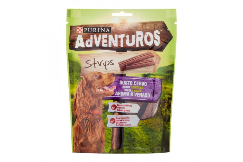 Dog Snack Purina Adventuros Strip (90 g)