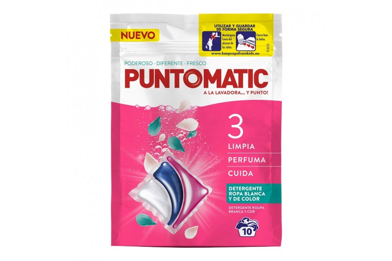 Détergent Puntomatic Tricaps (10 uds)