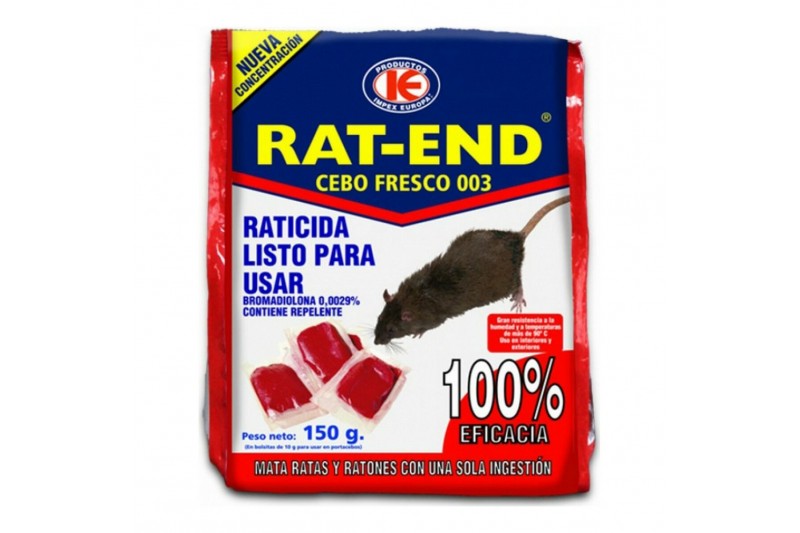 Raticide Rat End (150 g)