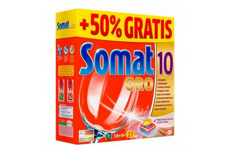 Pastillas para Lavavajillas Somat (18...