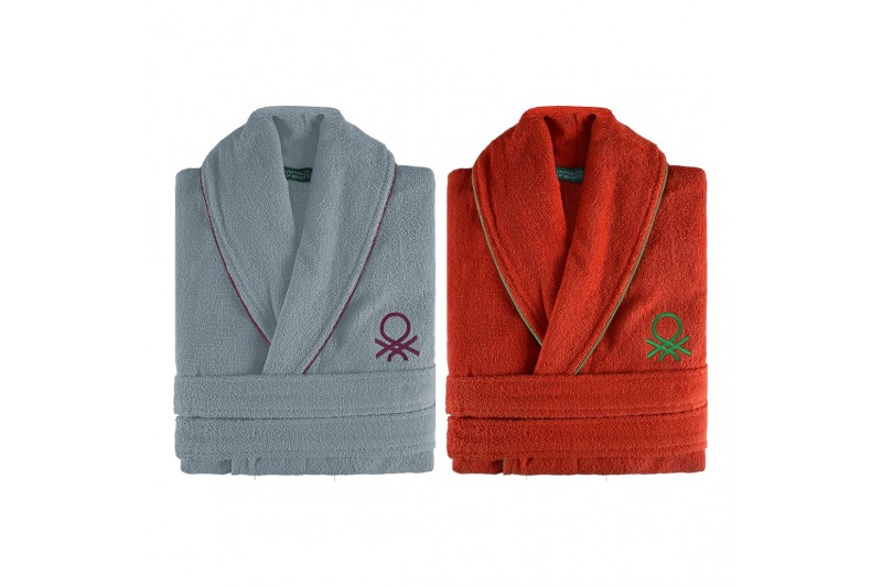 Dressing Gown Benetton 100% cotton...