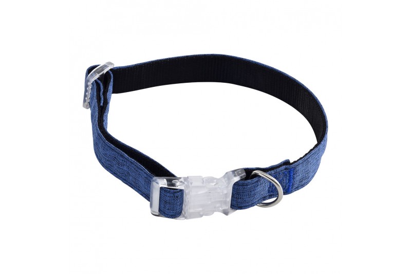 Collar de paseo Hearts & Homies Azul S