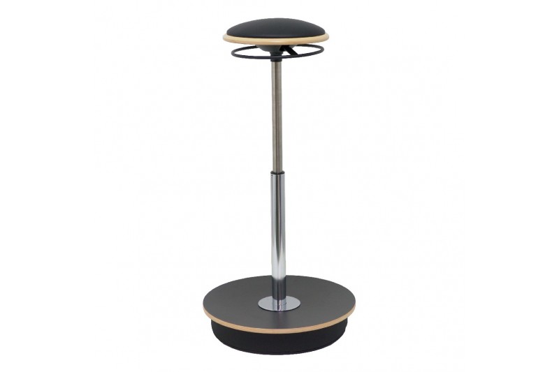 Stool Agra Kaiman P&C 45GK840 Black