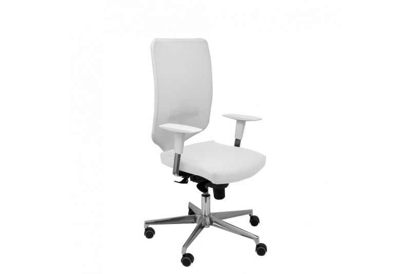 Chaise de Bureau P&C 6SBSPBL Blanc