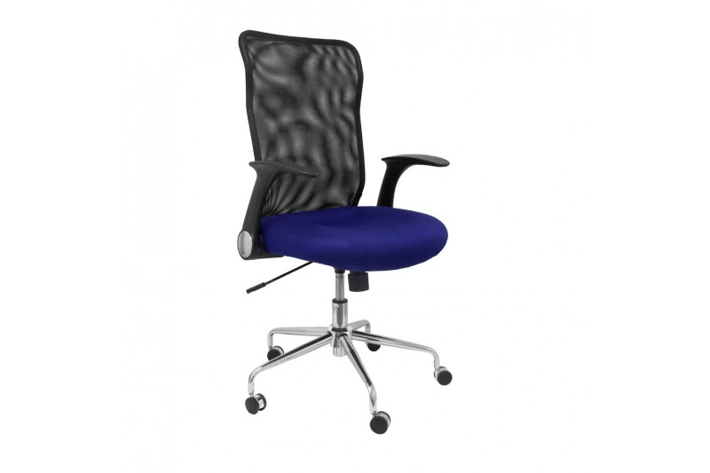 Chaise de Bureau Minaya P&C 4031AZ Bleu