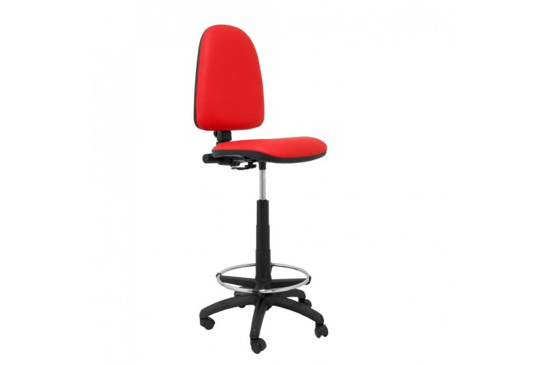 Hocker Ayna  P&C 4CPSPRJ Kunstleder Rot