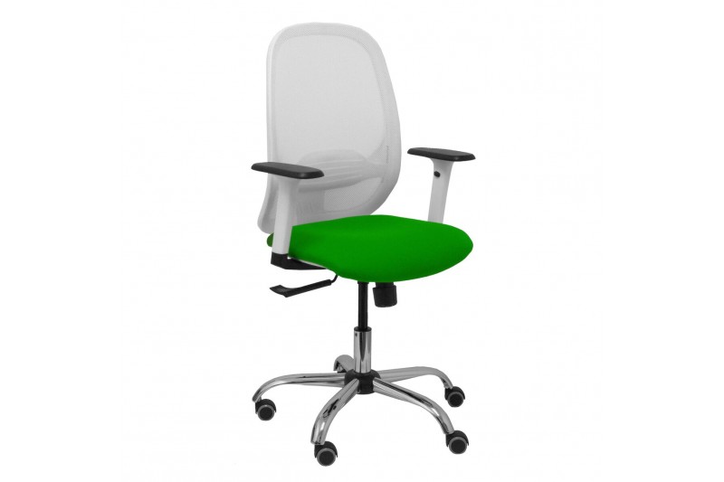 Chaise de Bureau P&C 354CRRP Blanc Vert