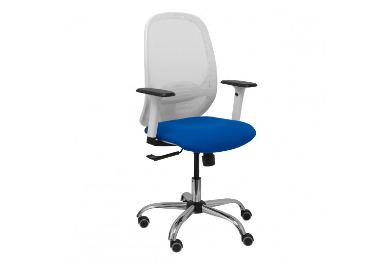 Bureaustoel P&C 354CRRP Blauw Wit