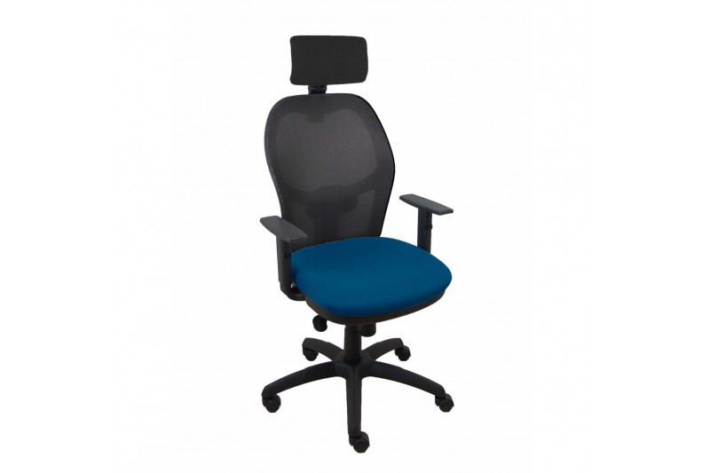 Office Chair with Headrest P&C...