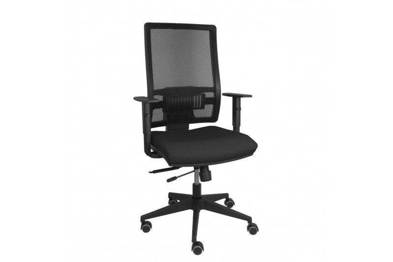 Chaise de Bureau P&C 0B10CRP Noir