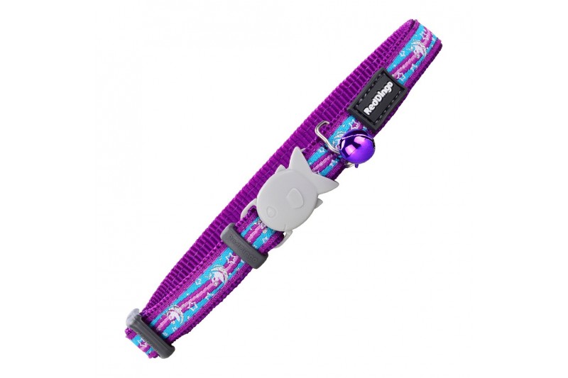 Cat Collar Red Dingo Style Purple...