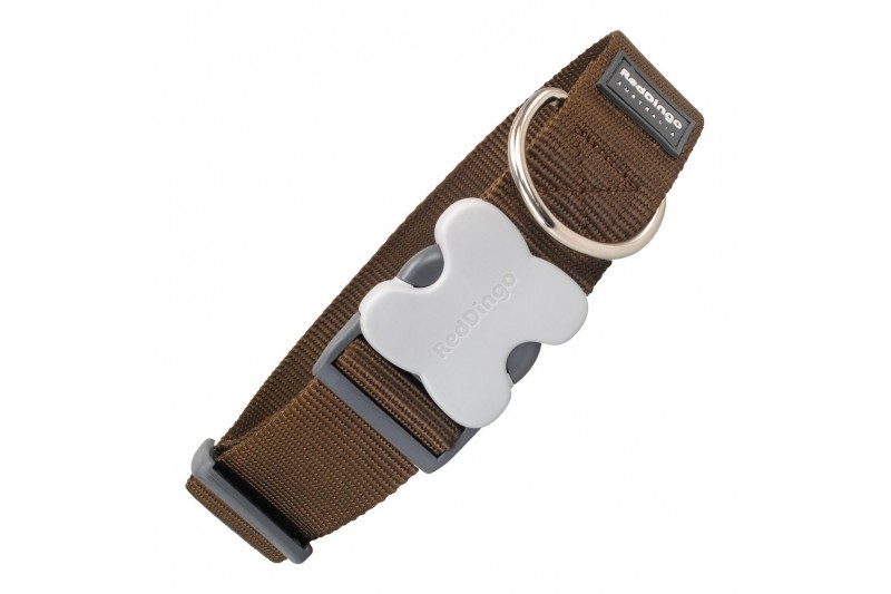 Dog collar Red Dingo Brown (4 x 50-80...