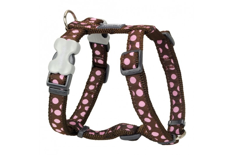 Dog Harness Red Dingo Style Pink...