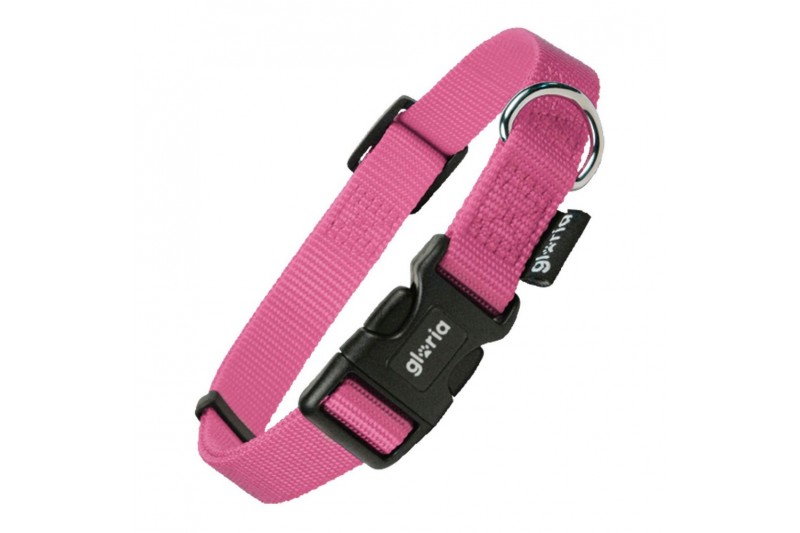 Dog collar Gloria Pink Size M (29-53 cm)