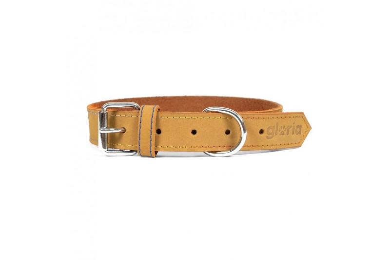 Dog collar Gloria Oasis Yellow (1,5 x...