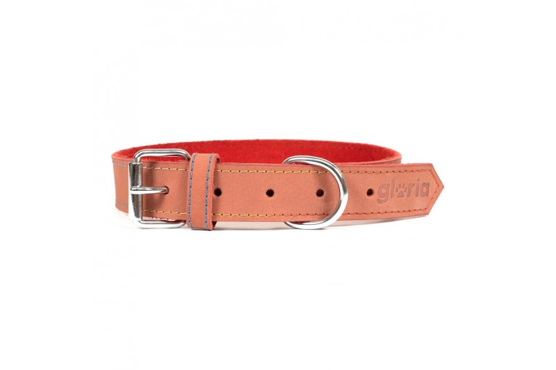 Dog collar Gloria Oasis Red (45 x 1,8...