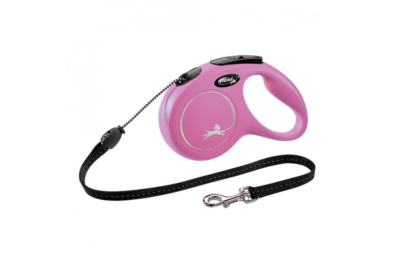 Hondenriem Flexi NEW CLASSIC 8 m Roze...