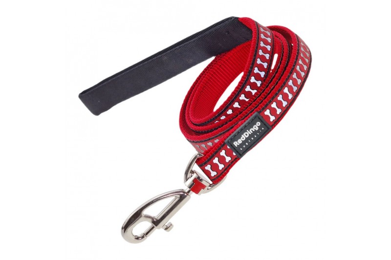 Dog Lead Red Dingo Reflective Red...