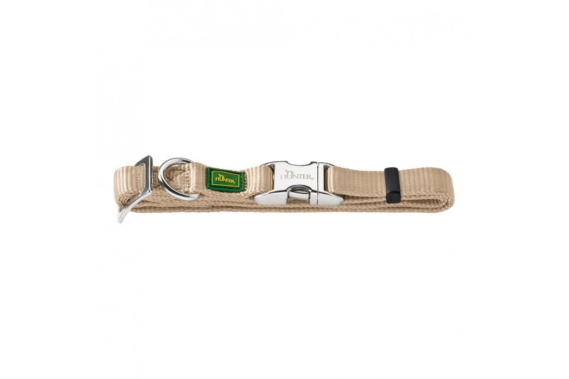 Hundehalsband Hunter Alu-Strong Beige...