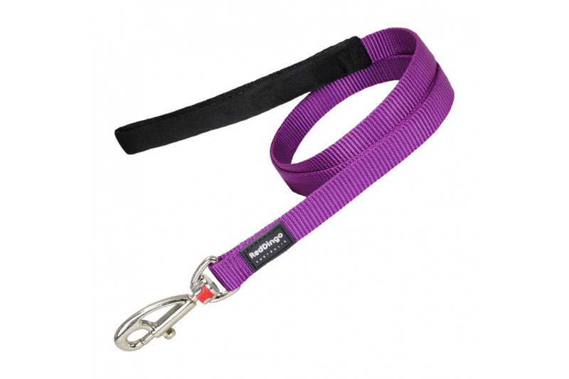 Dog Lead Red Dingo Purple (2 x 120 cm)