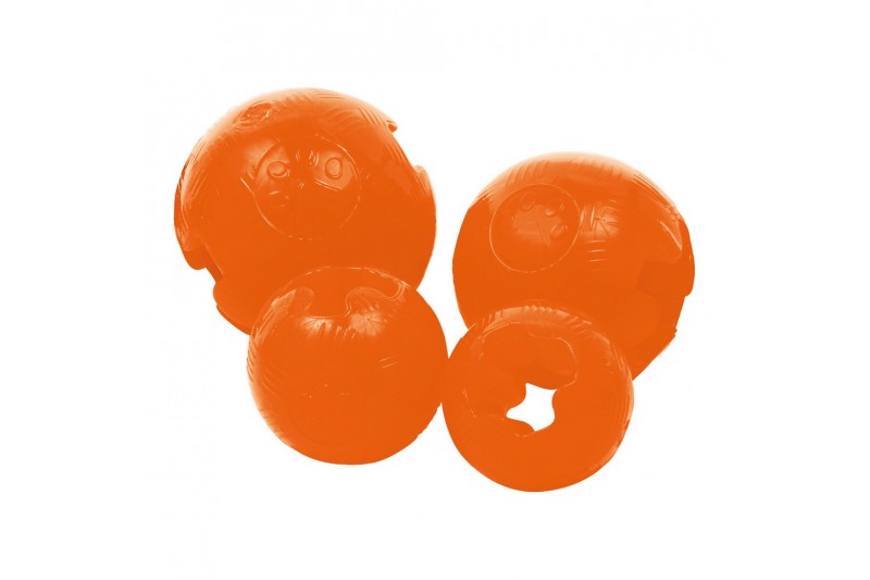 Hundespielzeug Gloria TPR Orange (5.7cm)