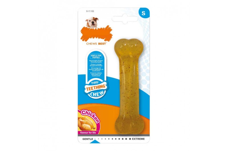 Dog teether Nylabone Maat S Kip...