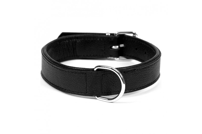 Dog collar Gloria Drymilled Black (30...