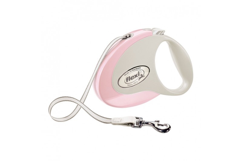 Dog Lead Flexi STYLE 5 m Pink Size M