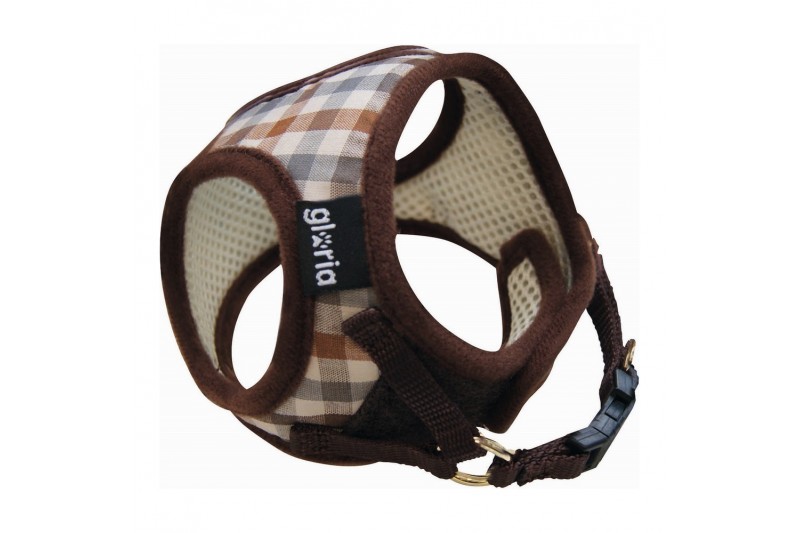 Dog Harness Gloria Checked 17-22 cm...