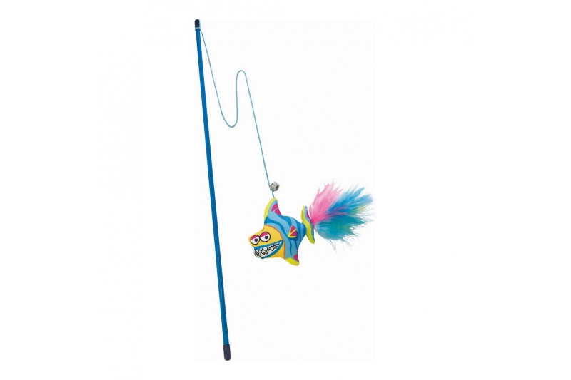 Cat wand Gloria Guppy Fish Plastic