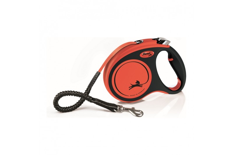 Dog Lead Flexi XTREME 5 m Orange Size M