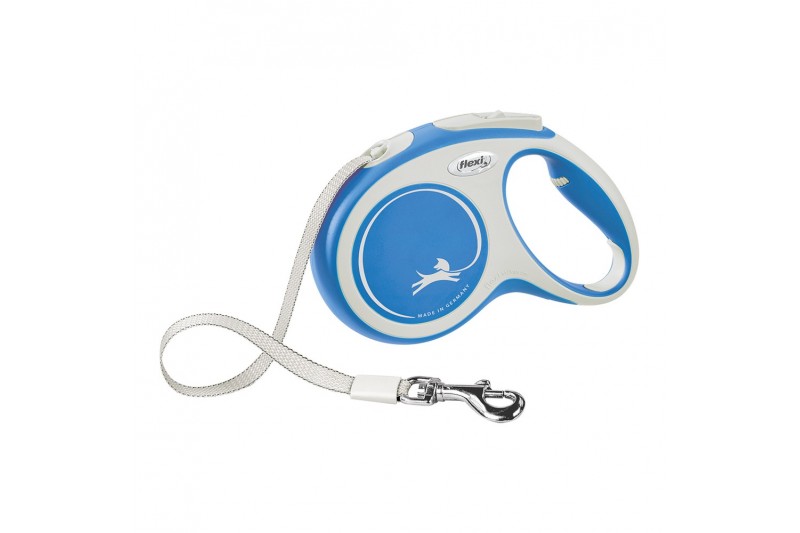 Dog Lead Flexi NEW COMFORT Blue XS size