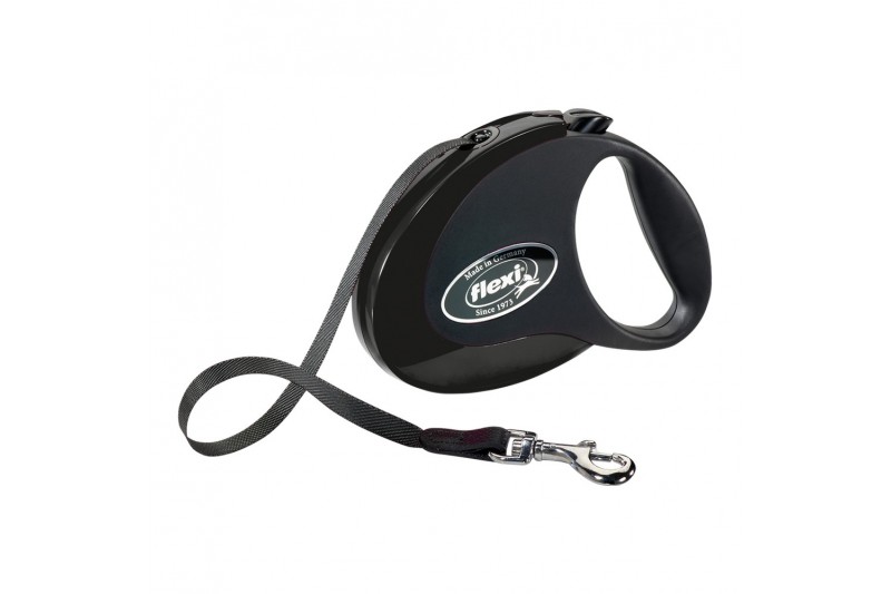 Dog Lead Flexi STYLE 3 m Black Size S