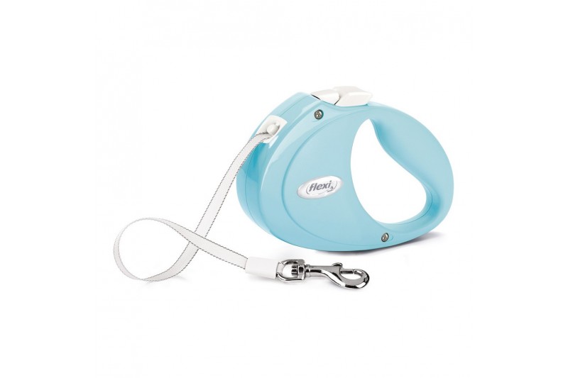 Correa para Perro Flexi Puppy 2 m Azul