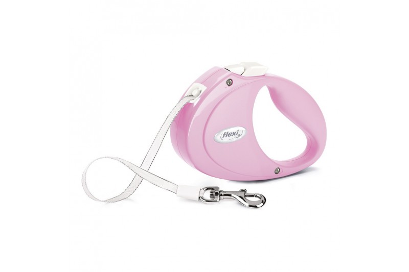 Dog Lead Flexi Puppy 2 m Pink